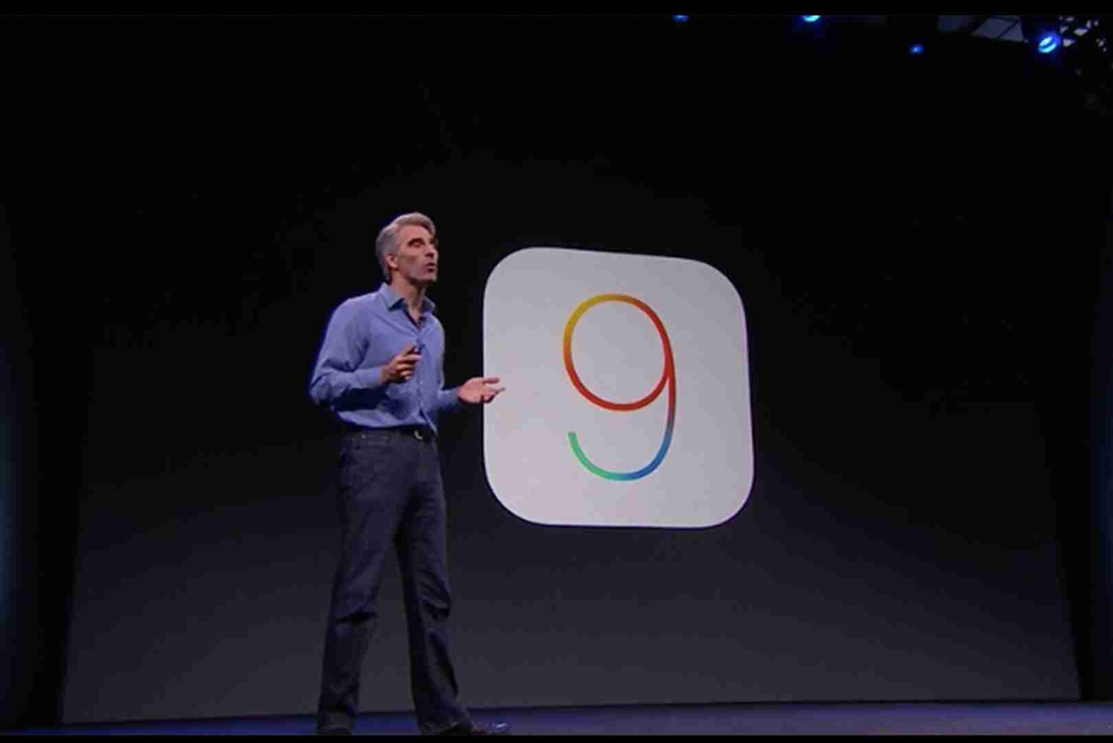 在WWDC上，苹果展示了iOS 9