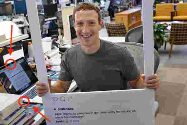 马克·扎克伯格 (Mark Zuckerberg) 使用技术含量极低的解决方案来挫败间谍